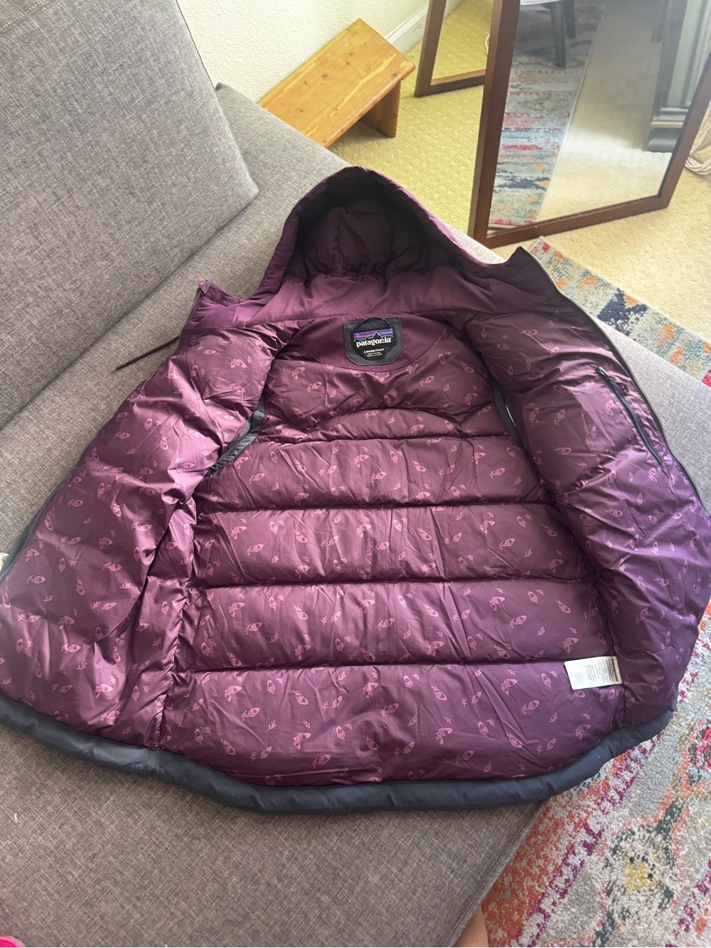 PATAGONIA Women's Bivy Hooded Vest - Picture 3 of 8